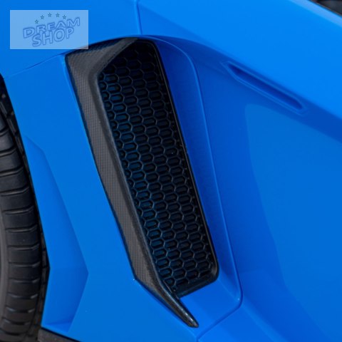 Pojazd Lamborghini Aventador SV Niebieski Pojazd Lamborghini Aventador SV Niebieski