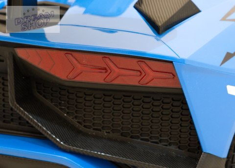 Pojazd Lamborghini Aventador SV Niebieski Pojazd Lamborghini Aventador SV Niebieski