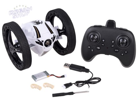 Skaczące auto kaskaderskie stunt sterowany RC0595 Skaczące auto kaskaderskie stunt sterowany RC0595