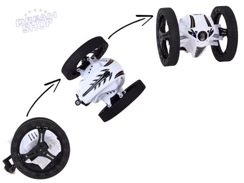 Skaczące auto kaskaderskie stunt sterowany RC0595 Skaczące auto kaskaderskie stunt sterowany RC0595