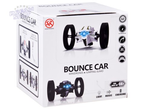 Skaczące auto kaskaderskie stunt sterowany RC0595 Skaczące auto kaskaderskie stunt sterowany RC0595