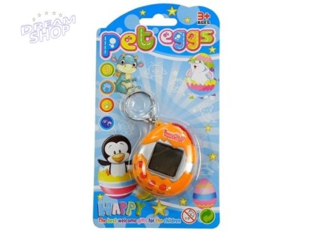 Tamagotchi w Jajku Gra Elektroniczne Zwierzątko Pomarańczowe Tamagotchi w Jajku Gra Elektroniczne Zwierzątko Pomarańczowe