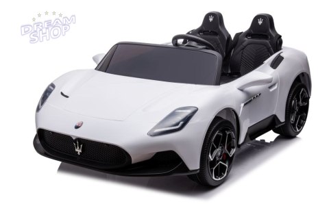 Auto Na Akumulator Maserati MC20 Białe Auto Na Akumulator Maserati MC20 Białe