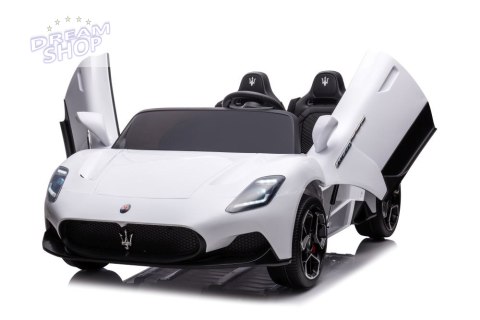 Auto Na Akumulator Maserati MC20 Białe Auto Na Akumulator Maserati MC20 Białe