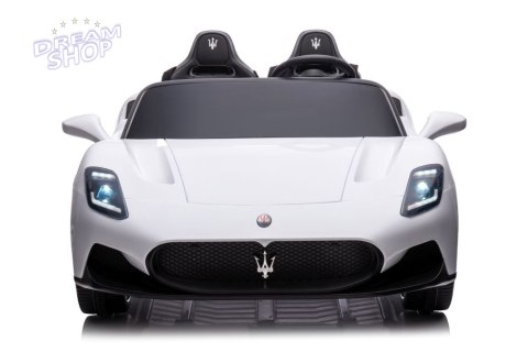 Auto Na Akumulator Maserati MC20 Białe Auto Na Akumulator Maserati MC20 Białe