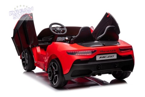Auto Na Akumulator Maserati MC20 Czerwone Auto Na Akumulator Maserati MC20 Czerwone