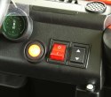 Auto na akumulator dla dzieci 4x4 skóra EVA pilot CAR-JM-14-CZERWONY