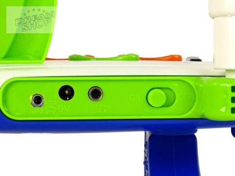 Elektryczne Pianino Keyboard Dla Dzieci Niebieski Nuty USB MP3 Elektryczne Pianino Keyboard Dla Dzieci Niebieski Nuty USB MP3