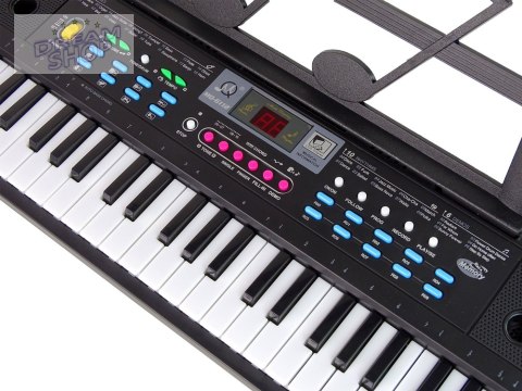 Keyboard MQ-6112 Mikrofon Uchwyt Na Nuty 61 Klawiszy Keyboard MQ-6112 Mikrofon Uchwyt Na Nuty 61 Klawiszy