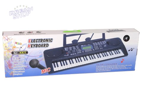 Keyboard MQ-6159 Mikrofon Bluetooth MP3 61 Klawiszy