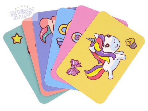 Magnetyczna Układanka Książka Jednorożce Puzzle Karty Magnetyczna Układanka Książka Jednorożce Puzzle Karty