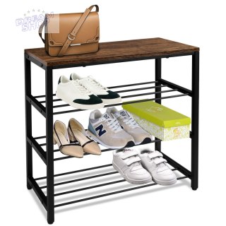 Półka loftowa na buty STELLA 4 poziomy