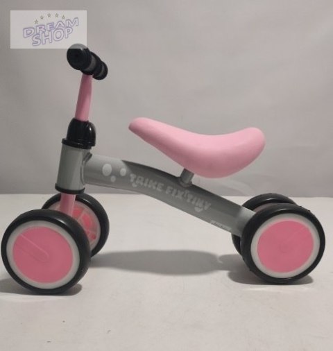 Rowerek Trike Fix Tiny czterokołowy biegowy różowy