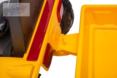 Traktor Na Akumulator Z Przyczepą S617 Żółty Traktor Na Akumulator Z Przyczepą S617 Żółty
