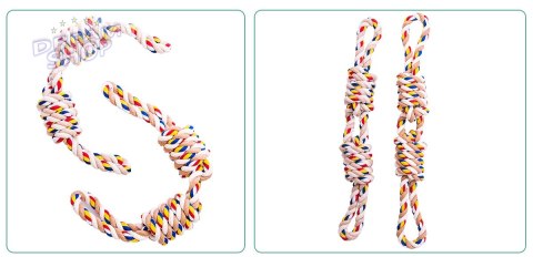 Zabawka szarpak z supłami dla psa WALLY 60 cm Zabawka szarpak z supłami dla psa WALLY 60 cm