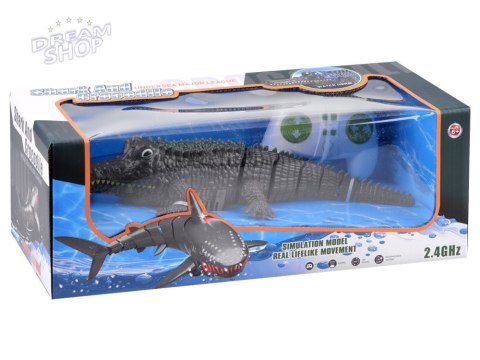 Zdalnie sterowany Krokodyl na pilota 2,4GHz RC0616 Zdalnie sterowany Krokodyl na pilota 2,4GHz RC0616