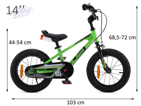 RoyalBaby 2w1 Rower + biegówka 14 Freestyle RO0153 RoyalBaby 2w1 Rower + biegówka 14 Freestyle RO0153