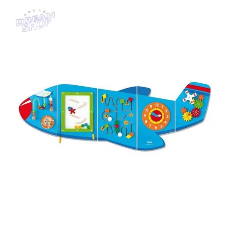 Sensoryczna Edukacyjna Tablica Drewniana Manipulacyjna Viga Samolot Sensoryczna Edukacyjna Tablica Drewniana Manipulacyjna Viga Samolot