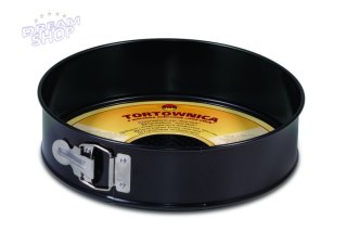 Tortownica forma do pieczenia z odpinanym rantem 24cm czarna