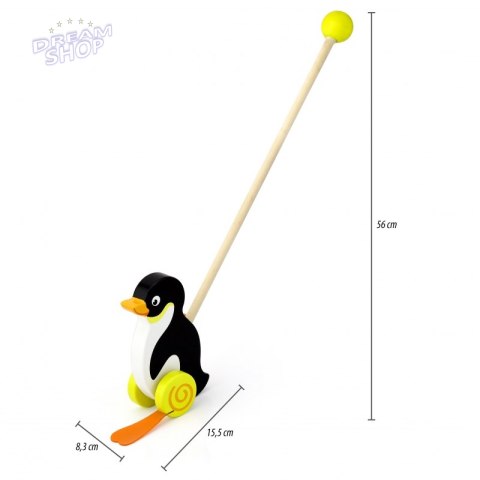 Viga Toys Drewniany Pchacz Pingwin Viga Toys Drewniany Pchacz Pingwin