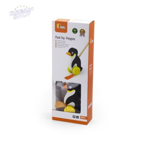 Viga Toys Drewniany Pchacz Pingwin Viga Toys Drewniany Pchacz Pingwin