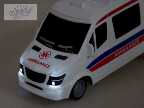 Auto Sterowane Karetka Ambulans na pilot RC0607 Auto Sterowane Karetka Ambulans na pilot RC0607