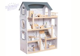 Domek Dla Lalek Drewniany Gaja 4 Piętra 81 cm