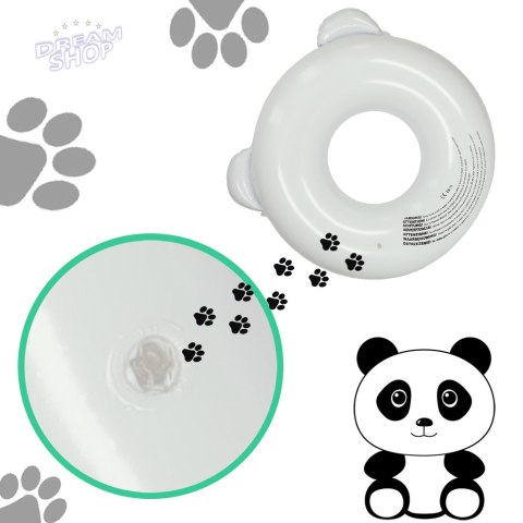 Koło do pływania kółko dla dzieci 80cm panda
