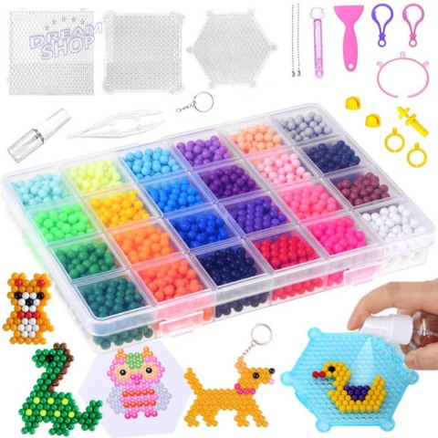 Magiczne wodne koraliki 24 kolory Diy Magic kreatywny zestaw ZA4386 Magiczne wodne koraliki 24 kolory Diy Magic kreatywny zestaw ZA4386