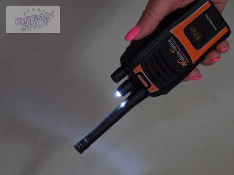 Walkie talkie z latarką zasięg 50m ZA4471 Walkie talkie z latarką zasięg 50m ZA4471