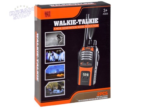 Walkie talkie z latarką zasięg 50m ZA4471 Walkie talkie z latarką zasięg 50m ZA4471