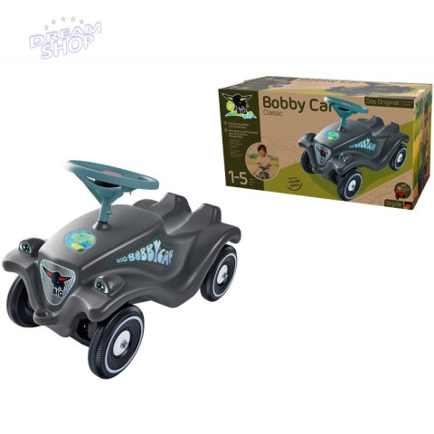 BIG Jeździk Bobby Car Classic Eco z Klaksonem Szary BIG Jeździk Bobby Car Classic Eco z Klaksonem Szary
