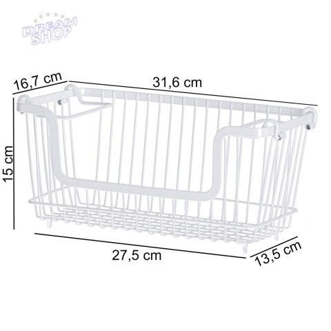 Kosz na owoce warzywa organizer metalowy