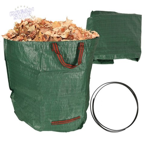 Kosz ogrodowy na liście odpady worek 120l duży Kosz ogrodowy na liście odpady worek 120l duży