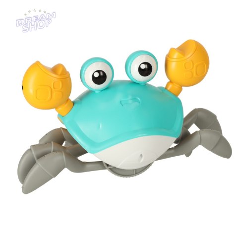 Krab pełzający interaktywny z dźwiękiem zielony Krab pełzający interaktywny z dźwiękiem zielony