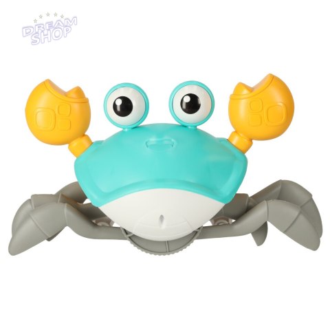 Krab pełzający interaktywny z dźwiękiem zielony Krab pełzający interaktywny z dźwiękiem zielony