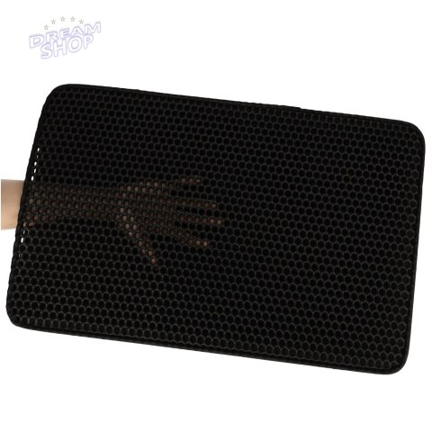 Mata pod kuwetę dla kota wodoodporna dwuwarstwowa 40x60cm Mata pod kuwetę dla kota wodoodporna dwuwarstwowa 40x60cm