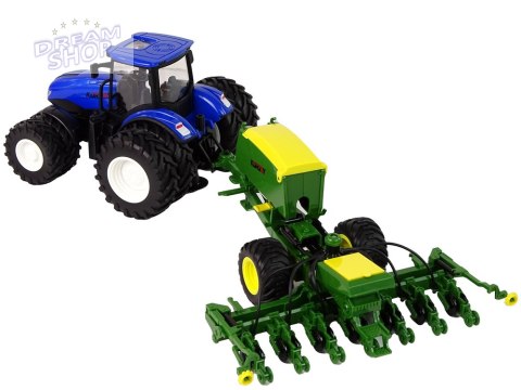 Traktor zdalnie sterowany w skali 1:24 z akcesoriami