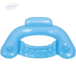DMUCHANY LEŻAK FOTEL WODNY 102x76x30CM NIEBIESKI 35006