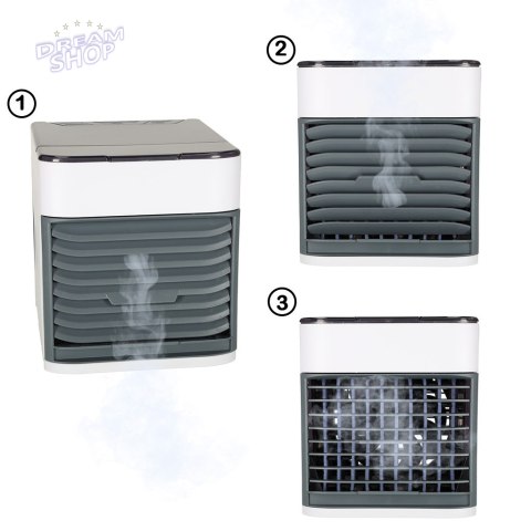 Klimatyzator biurkowy mini wentylator przenośny USB Klimatyzator biurkowy mini wentylator przenośny USB