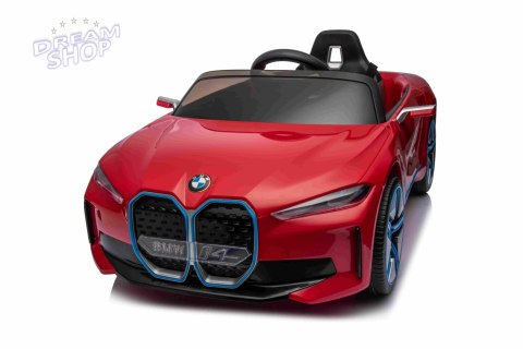 Pojazd BMW I4 Czerwony Pojazd BMW I4 Czerwony