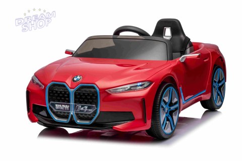 Pojazd BMW I4 Czerwony Pojazd BMW I4 Czerwony