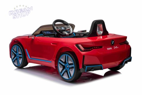 Pojazd BMW I4 Czerwony Pojazd BMW I4 Czerwony