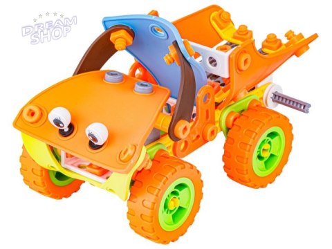 Klocki Elastyczne, Konstrukcyjne 136 El. Samochód, Auto, Quad, Helikopter, Samolot Do Rozkręcania I Skręcania 5w1 Klocki Elastyczne, Konstrukcyjne 136 El. Samochód, Auto, Quad, Helikopter, Samolot Do Rozkręcania I Skręcania 5w1
