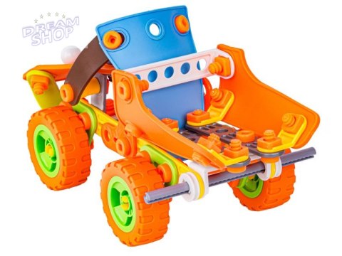 Klocki Elastyczne, Konstrukcyjne 136 El. Samochód, Auto, Quad, Helikopter, Samolot Do Rozkręcania I Skręcania 5w1 Klocki Elastyczne, Konstrukcyjne 136 El. Samochód, Auto, Quad, Helikopter, Samolot Do Rozkręcania I Skręcania 5w1