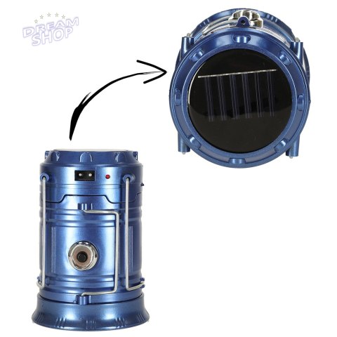 Lampa turystyczna lampka latarka biwakowa solarna Lampa turystyczna lampka latarka biwakowa solarna