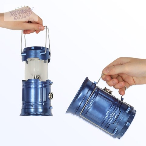 Lampa turystyczna lampka latarka biwakowa solarna Lampa turystyczna lampka latarka biwakowa solarna