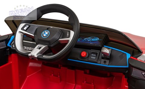Pojazd BMW I4 Czerwony Pojazd BMW I4 Czerwony