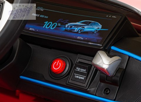 Pojazd BMW I4 Czerwony Pojazd BMW I4 Czerwony