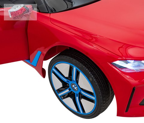 Pojazd BMW I4 Czerwony Pojazd BMW I4 Czerwony